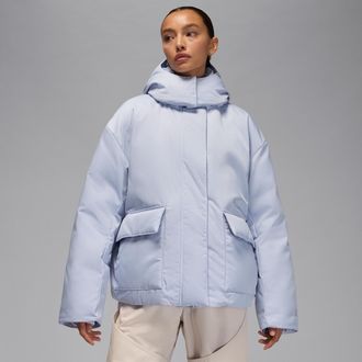 Nike Jordan Womens Jordan Flight Down Jacket in Grey | HV0360-057