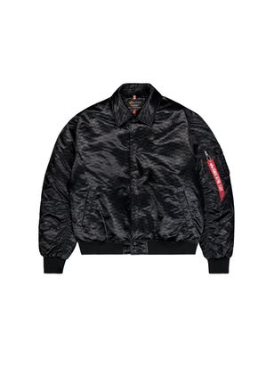 Alpha Industries Bomberjacke ALPHA INDUSTRIES Coach Logo Jacket, Herren, Gr. XXL, schwarz, Obermaterial: 100% Nylon, Jacken Bomberjacke