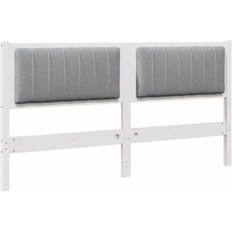 vidaXL Cabecero Tapizado Con Cabecera 150 Cm Madera De Pino Macizo Vidaxl