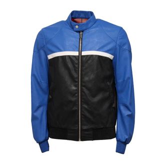 Freedomday Eco-lederen Bikerjack Kevin Model - Heren - Zomerjassen - Veelkleurig - S - Polyester - Jassen