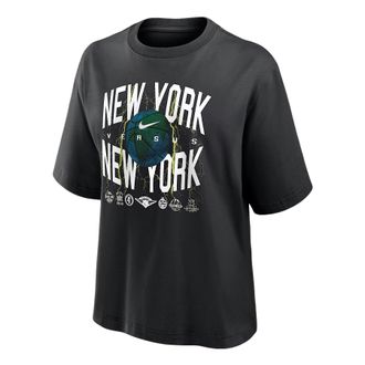 Nike (WMNS) Nike NY vs. NY Boxy T-Shirt Black W11668P554KBBN-BLK