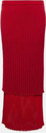 Altuzarra Ariana ribbed-knit jersey maxi skirt