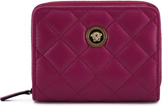 Versace Elegant Quilted Leather Womens Wallet
