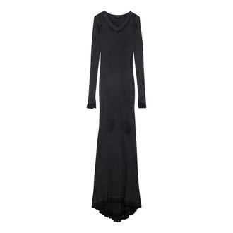 Balenciaga Dames, Jurken, Zwart, Maat: S