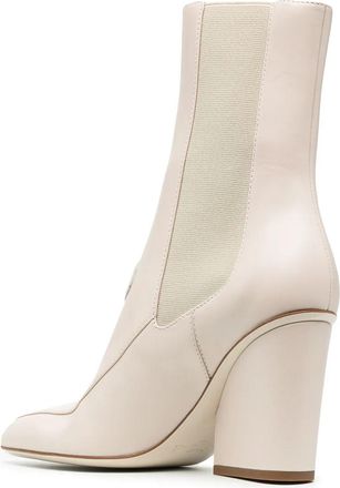 Ferragamo Gancini Boot - White