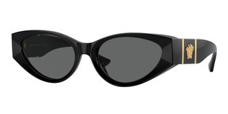 Versace VE4454 GB1/87 Womens Sunglasses Black Size 55