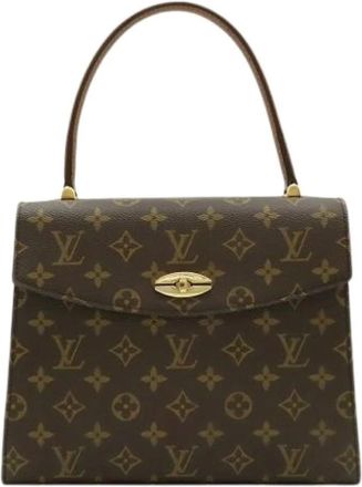 Louis Vuitton Pre-owned Handbags, female, Brown, Size: ONE SIZE Pre-owned Vintage Handbag