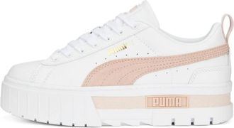 Puma Mayze Street Style Sneakers - Dames - Sneakers - Wit - 36 EU - Schoenen