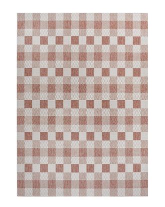 Jonathan Y Designs Jonathan Y Darcy Traditional Geometric Bold Gingham Indoor/Outdoor Area Rug