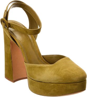 Alexandre Birman Vita 120 Suede Platform Sandal