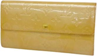 Louis Vuitton Pre-owned Wallets, female, Beige, Size: ONE SIZE Pre-owned Fabric Wallet