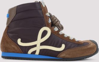 Loewe Brown High Top Sneakers