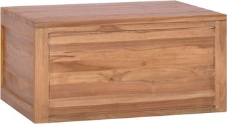 vidaXL Mueble De Ba&ntilde;o De Pared Madera Maciza De Teca 60x45x30 Cm Vidaxl