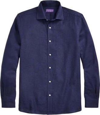 Ralph Lauren Purple Label Camicia a maniche lunghe - Blu