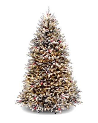 National Tree Company 6.5Ft Dunhill Fir Tree With Clear Lights