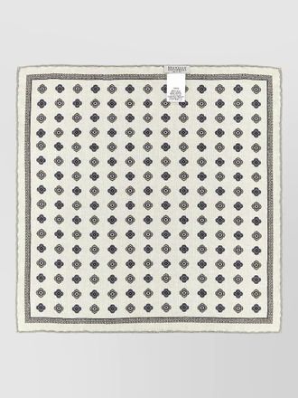 Brunello Cucinelli silk double-sided patterned pocket square