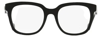 Moncler ML5098 Square Acetate Eyeglasses - Black