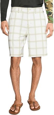 Quiksilver Union Print Amphibian 20 Hybrid Shorts Mens Shorts Bone White : 34 9, Elastane/Polyester