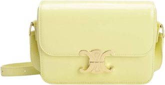 Celine Teen Triomphe Leather Shoulder Bag