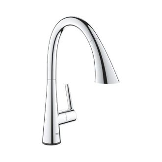 GROHE Zedra Touch, Mezclador Electr&oacute;nico Para Fregadero, Cromado (30219002) - Grohe