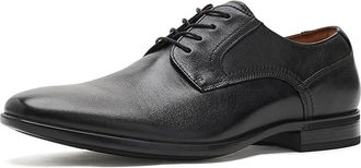 Florsheim Zaffiro Plain Toe Oxford Mens Shoes Black : 10.5 W (3E), Leather