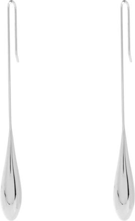 LI&Eacute; STUDIO Lange Lili Oorbellen - Dames - Oorbellen - Grijs - ONE Size - Accessoires
