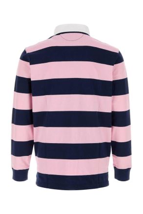 Polo Ralph Lauren Mens Embroidered Cotton Polo Shirt Carmelpinknewportnavy Exterior: Maglie Sweater