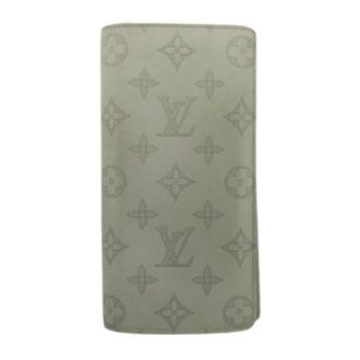 Louis Vuitton Vintage Wallets, unisex, Gray, ONE SIZE, Pre-owned Leather Wallet