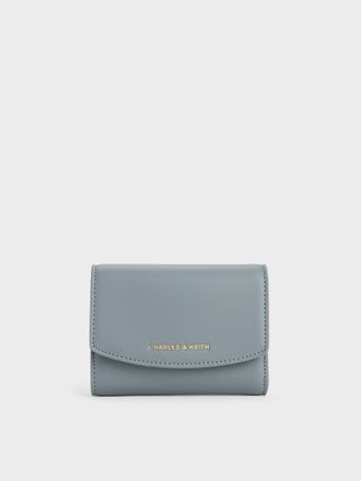 Charles & Keith Briony Curved Flap Wallet