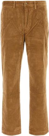Polo Ralph Lauren Ribfluwelen straight broek - Bruin