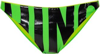 Moschino Bikinislip - Dames - Bikinis - Groen - L - Badmode