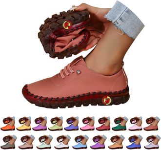 Generic Walking Trainers Womens Waterproof Trainers for Women Waterproof Lightweight Wide Fit Walking Shoes Casual Non Slip Soft Running Sneakers Ladies Ortho