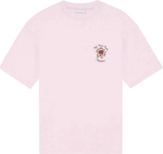 Dr&ocirc;le de Monsieur T-shirt con stampa - Rosa