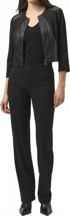 Joseph Ribkoff Slim Formal Trousers In Black
