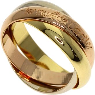 Cartier Trinity Yellow Gold (18K) Pink Gold (18K) White Gold (18K) Band Ring (Pre-Owned)