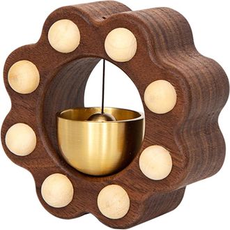 OEM Timbre Magn&eacute;tico Win Bell, Campana De Madera Para Comerciantes, Dise&ntilde;o De Pata, Campanilla De Viento Decorativa Para El Hogar