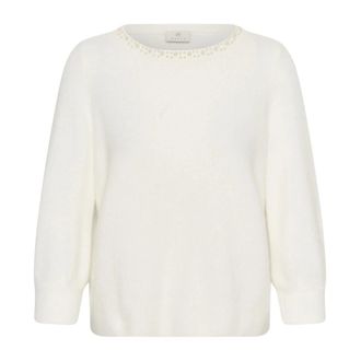 Kaffe Mujer, Jerseys, Blanco, Talla: S