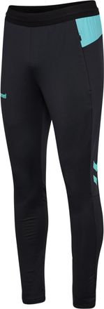 Hummel Trainingshose HUMMEL HMLBLAZE 2.0 TRAINING PANTS, Damen, Gr. M (48/50), N-Gr, schwarz, pool blau, Obermaterial: 90% Polyester, 10% Elasthan, weit, unt