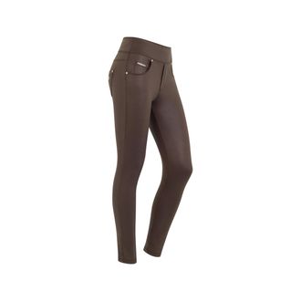 Freddy Pantalone skinny vita media senza bottoni in similpelle