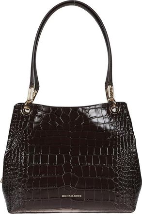 Michael Kors Stijlvolle Tote Tas - Dames - Shoppers - Bruin - ONE Size - Leer - Tassen