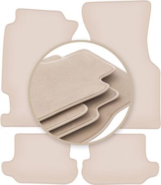 OEM Alfombrillas Premium Beige Para: Honda Crx Delsol Coupe, Cabrio 1992-1997