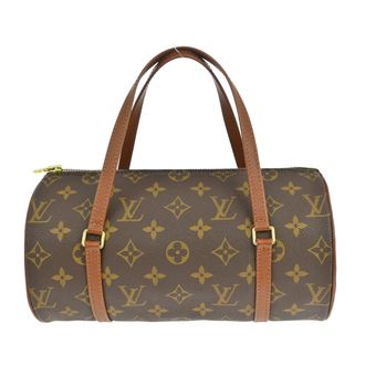 Louis Vuitton Papillon Handbag Monogram Canvas Brown Canvas Handbag (Pre-Owned)