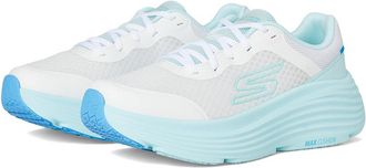 Skechers Max Cushioning Endeavour Canova Womens Shoes White/Light Blue : 6.5 B - Medium, Textile