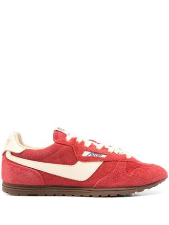 Autry Windspin Low Woman Suede Leather Sneakers Shoes