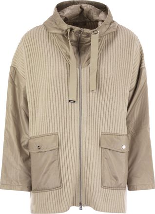 Herno Chaqueta de resort Herno en lana y nylon ultraligero