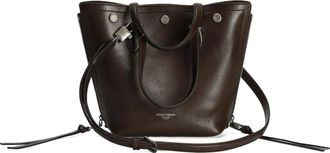 Dolce & Gabbana Borsa a spalla Atene con borchie - Marrone