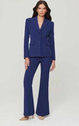 Generation Love Aimee Crepe Blazer in Blue at Nordstrom, Size Small