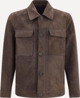 Salvatore Santoro Leather Jacket Male 54