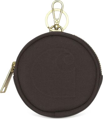 Carhartt Work in Progress embossed zipped pouch - men - Nylon - One Size - Brown