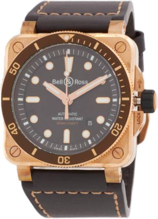 Bell & Ross Automatic Brown Dial Watch BR0392-D-BR-BR/SCA